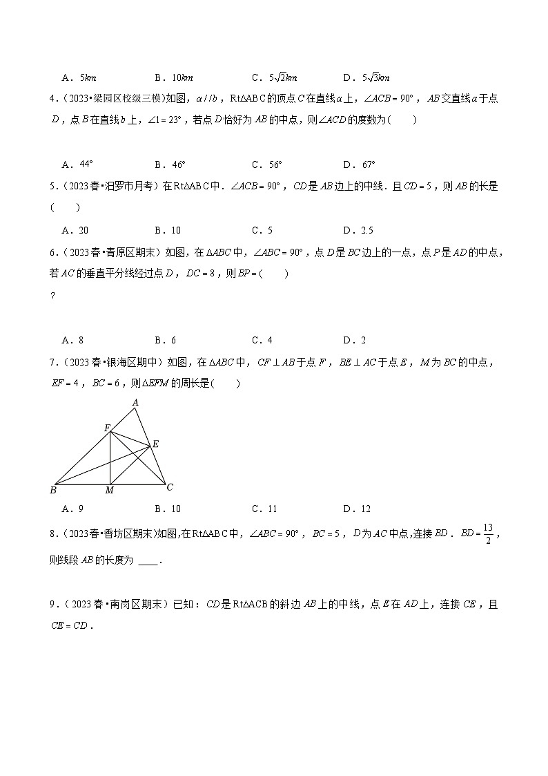 【期中讲练测】人教版八年级下册数学 专题03平行四边形 易错专练 .zip02