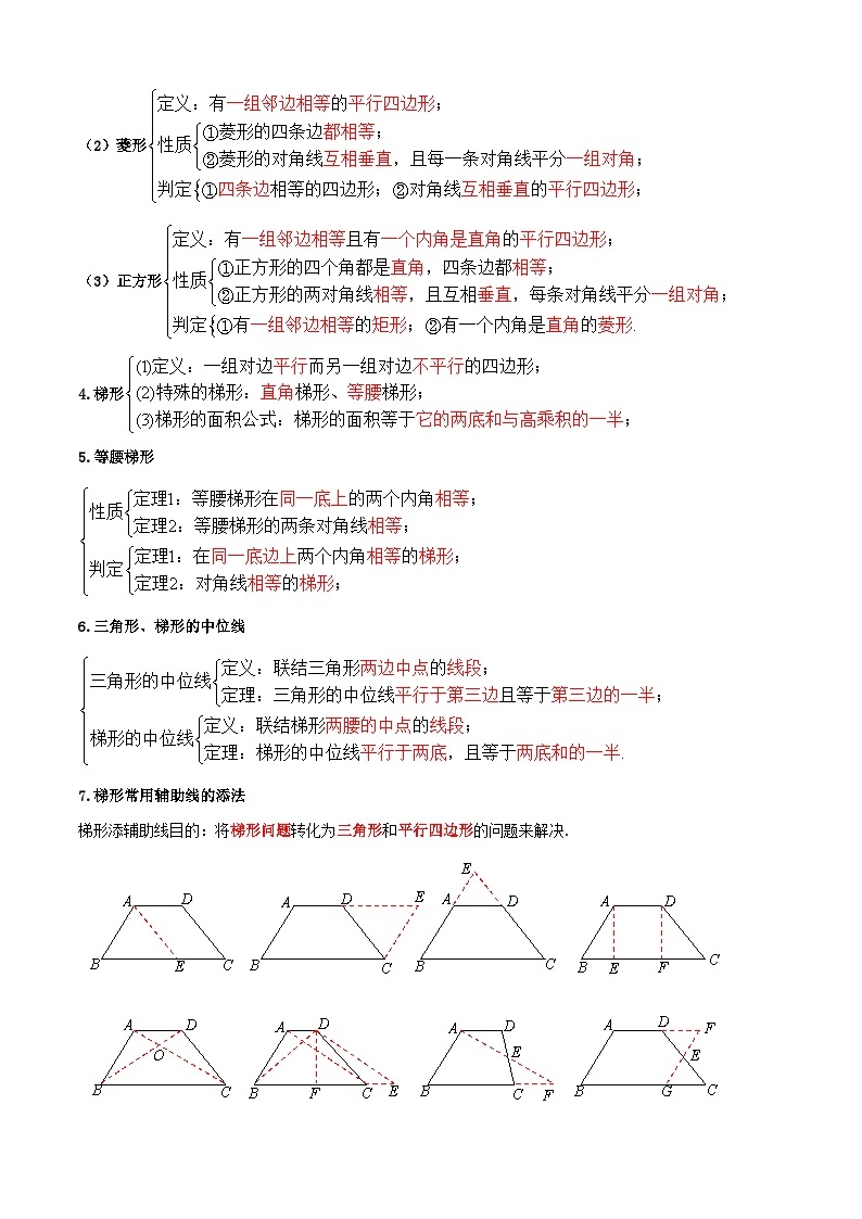 【期中讲练测】沪教版八年级下册数学专题03四边形全章复习攻略 考点专练.zip02