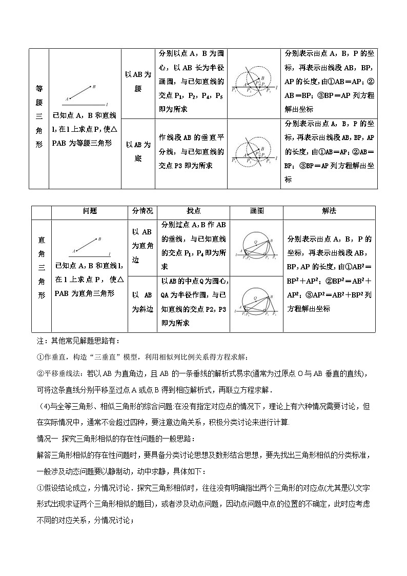 中考数学二轮复习 重难点05 二次函数与几何的动点及最值、存在性问题（2份打包，原卷版+解析版）03