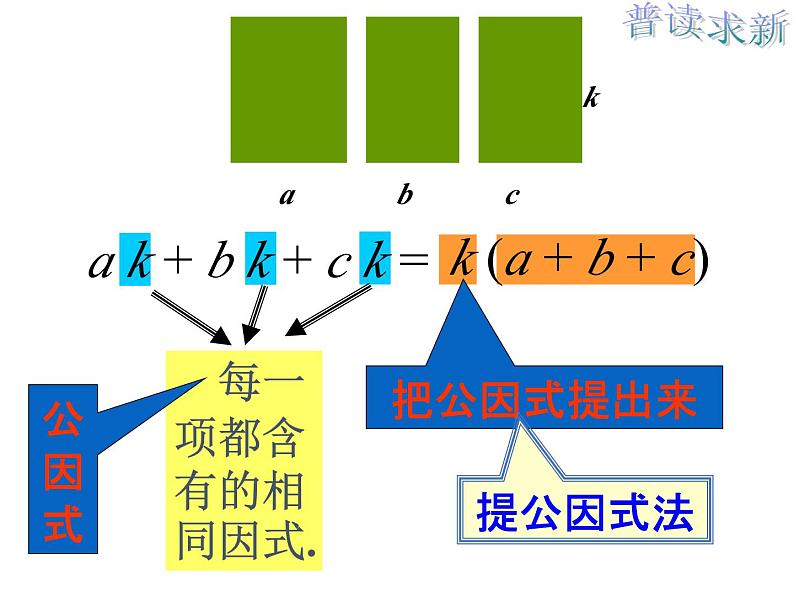 4.2 提取公因式法 浙教版七年级数学下册课件教学课件03