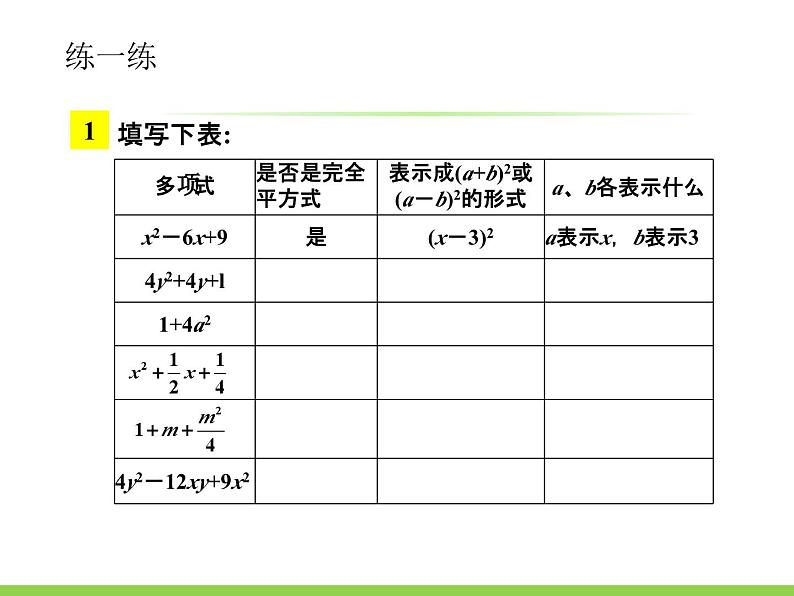 4.3《用乘法公式分解因式》第2课时 浙教版数学七年级下册课件07