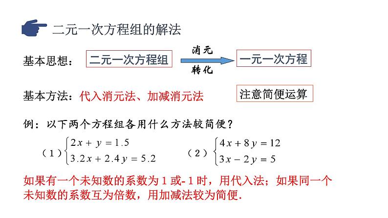 第10章 二元一次方程组复习 苏科版七年级数学下册课件05