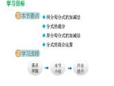 5.3 分式的加减法 北师大版八年级数学下册导学课件