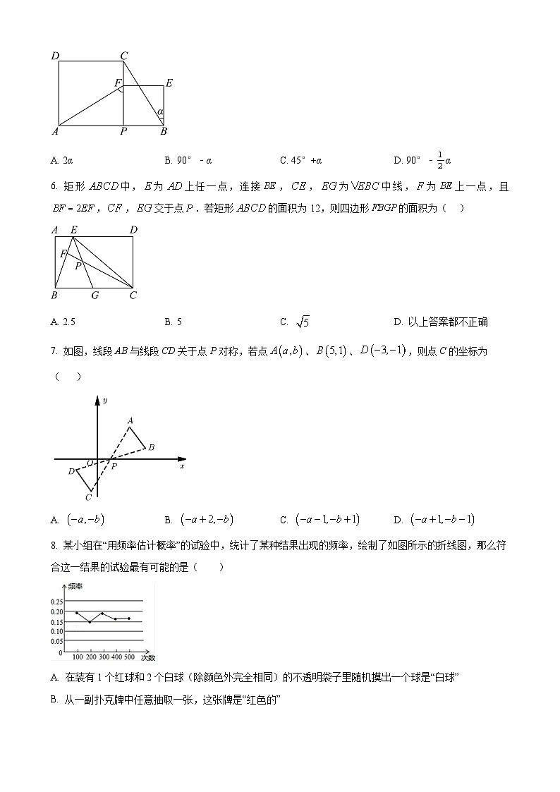 江苏省南京市江宁区南京东山外国语学校2023-2024学年八年级下学期3月月考数学试题（原卷版+解析版）02