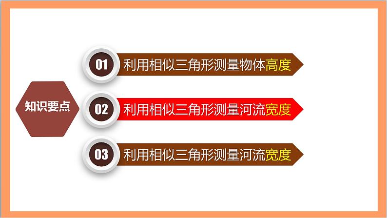 27.2.3《 相似三角形应用举例》课件-人教版数学九年级下册08