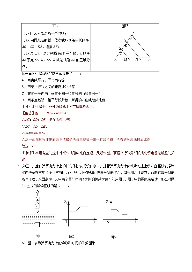 江苏省常州市2024年中考数学模拟卷   解析卷第3页