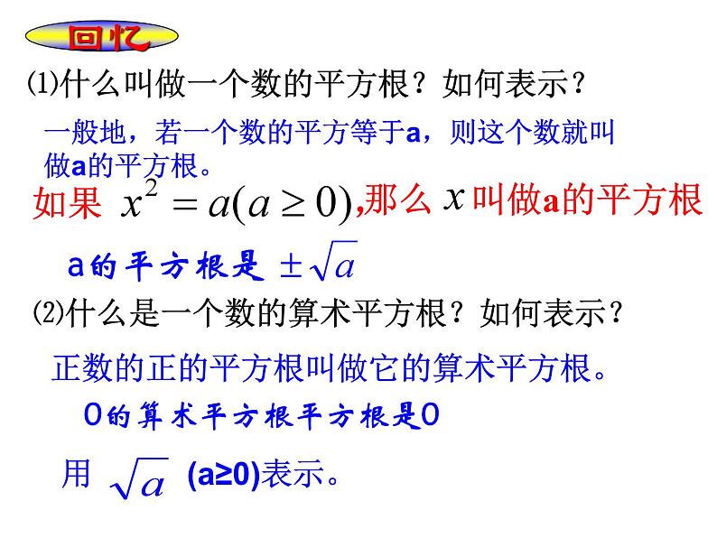 沪科版数学八年级下册 《二次根式》第一课时-课件第2页