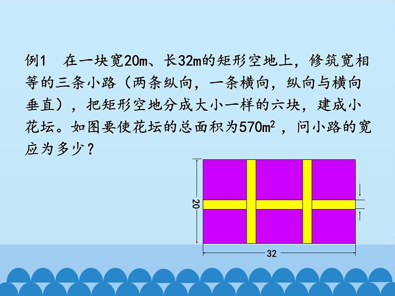 沪科版数学八年级下册 17.5一元二次方程的应用_-课件02