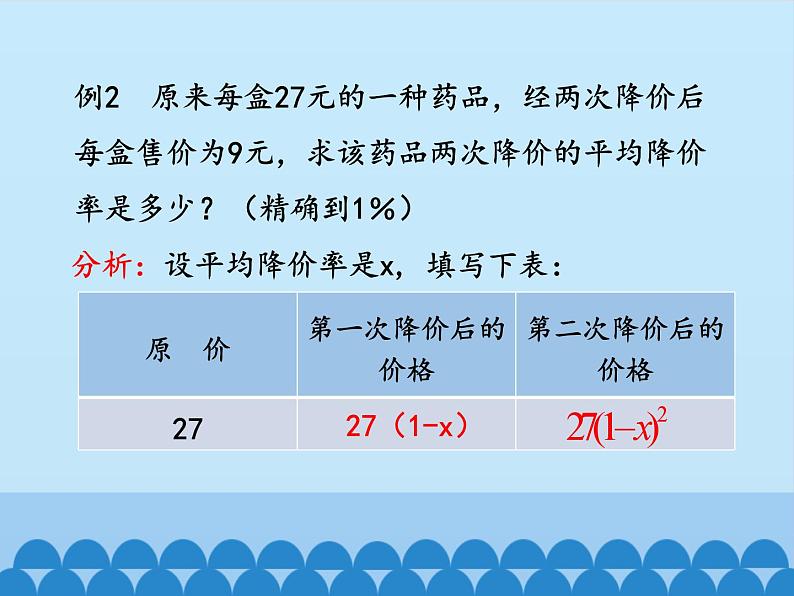 沪科版数学八年级下册 17.5一元二次方程的应用_-课件05