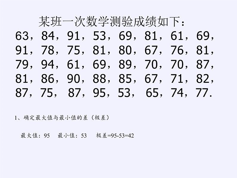 沪科版数学八年级下册 20.1 数据的频数分布(11)-课件第5页