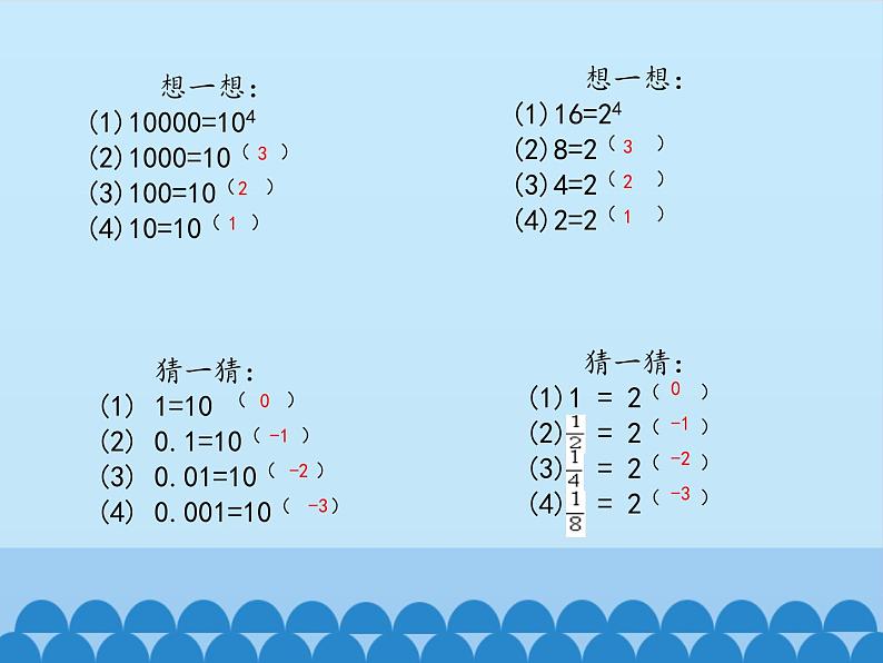 鲁教版（五四制）数学六年级下册 6.4 零指数幂与负整数指数幂-第一课时_课件04