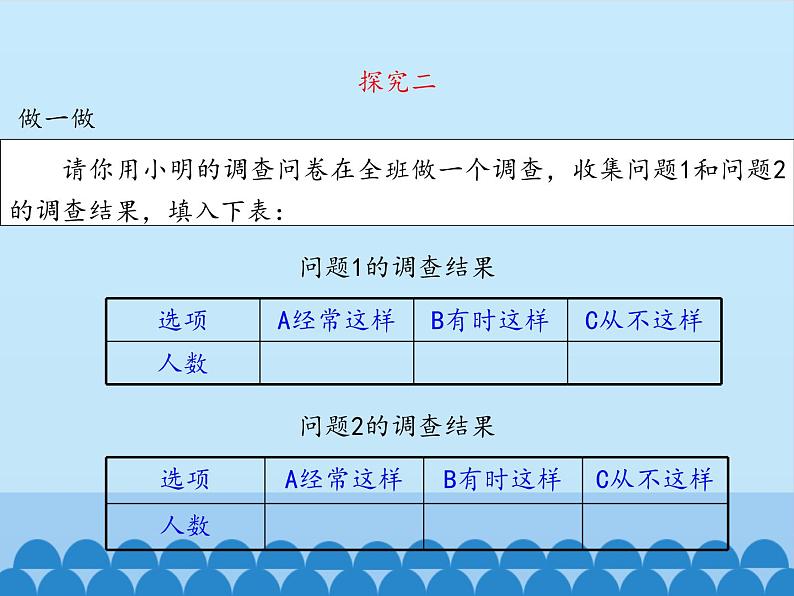 鲁教版（五四制）数学六年级下册 8.1 数据的收集_课件06