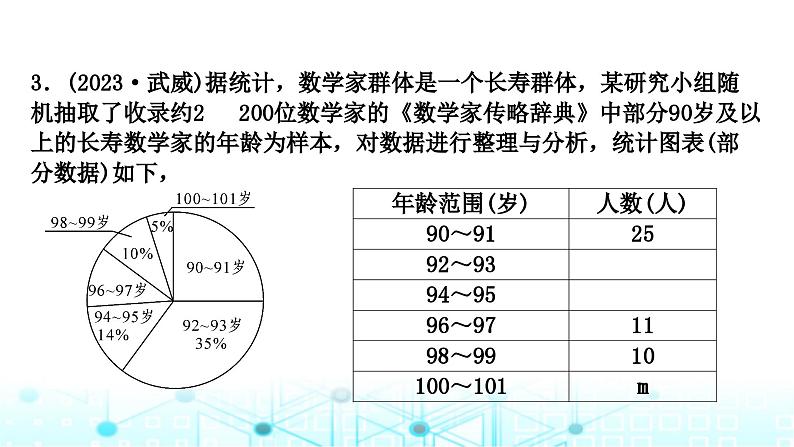 中考数学复习第八章统计与概率第一节统计课件04