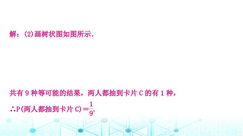 中考数学复习专项训练九统计与概率课件08