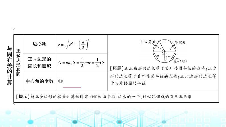 中考数学复习第六章圆第三节与圆有关的计算教学课件06