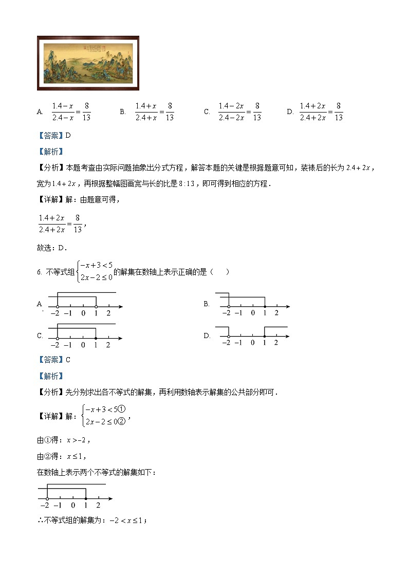 2024年山东省临沂市费县中考一模数学试题（解析版）第3页