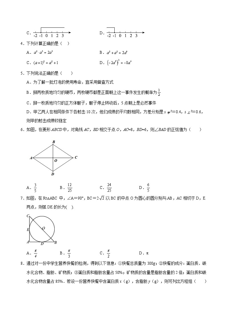 黄金卷01（全国通用）（考试版）第2页