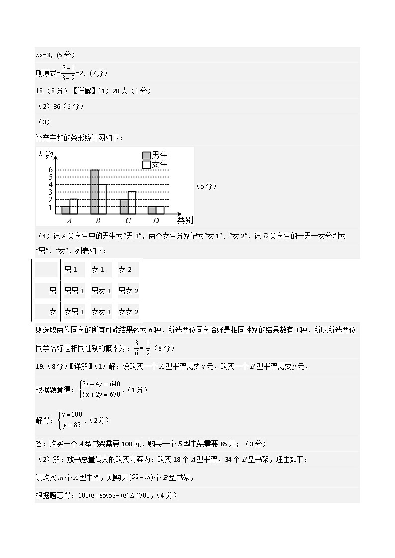 黄金卷01（参考答案）第2页