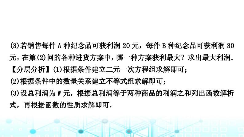 中考数学复习重难题型(三)函数的实际应用类型二方案决策问题课件第3页