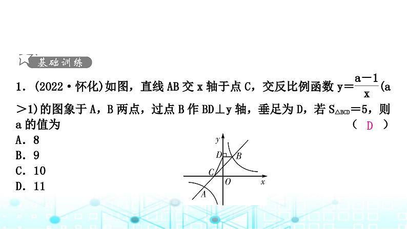 中考数学复习重难突破小专题(二)反比例函数与几何综合课件02