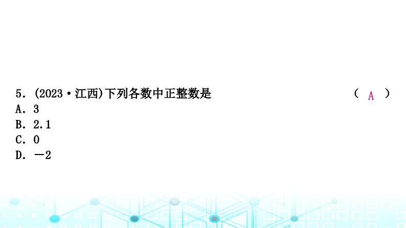 中考数学复习第一章数与式第一节实数课件第6页