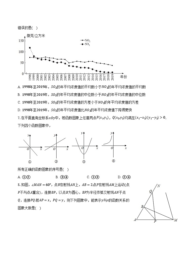 2023-2024学年北京市海淀外国语学校九年级（下）月考数学试卷（3月份）（含解析）02