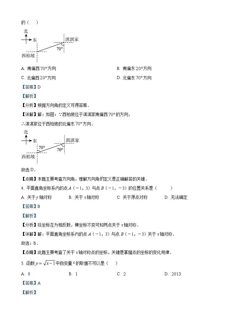 河北省承德市兴隆县2023-2024学年八年级下学期期中数学试题（原卷版+解析版）02