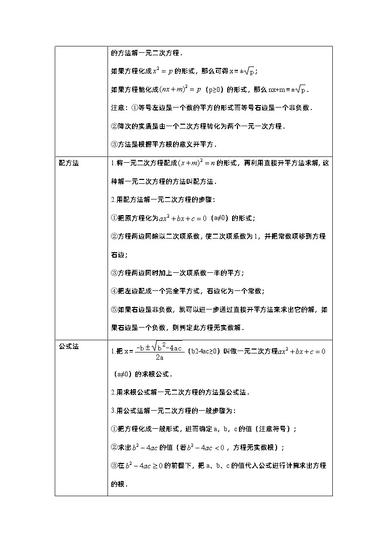 专题06 一次二次方程（原卷版）第3页