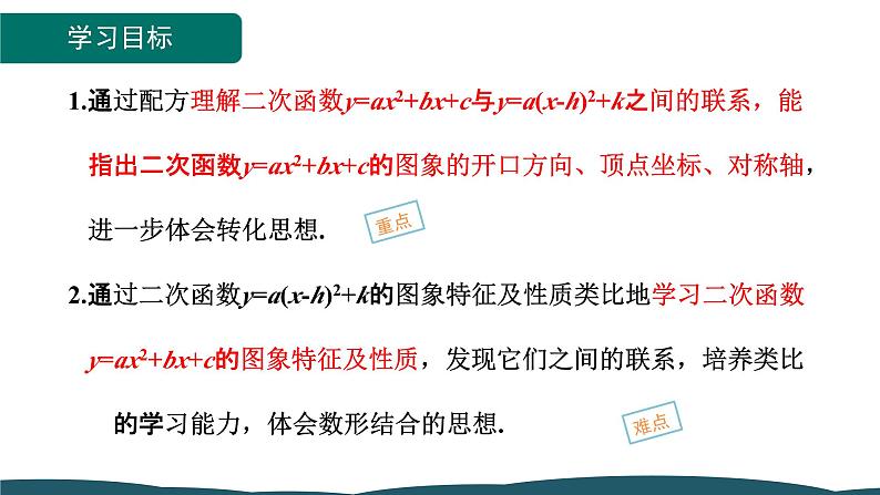 22.1.4 第1课时 二次函数y=ax²+bx+c的图象和性质 课件 -2024—2025学年人教版数学九年级上册02