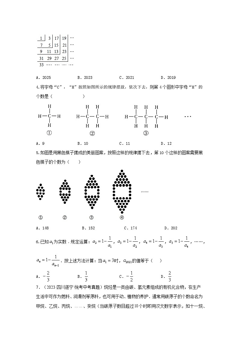 题型2 规律探索（复习讲义）（学生版）第3页