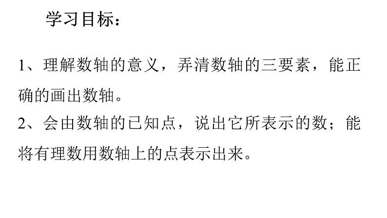 2.2.1数轴课件  2023-2024学年七年级上学期数学青岛版第2页