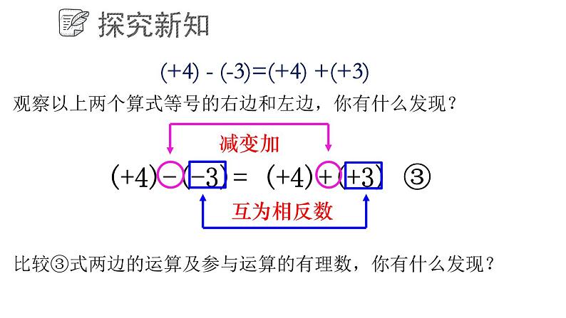 3.1.3 有理数的加法与减法课件  青岛版数学七年级上册第7页