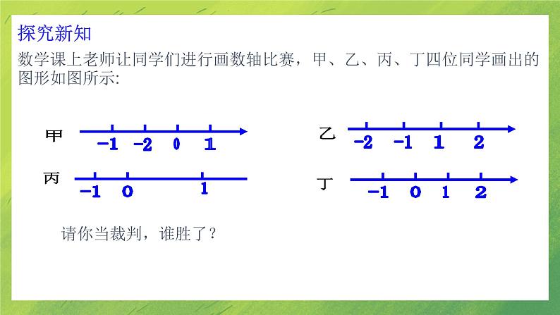 北师大版七年级数学上册 第二章  2.2数轴课件PPT第6页