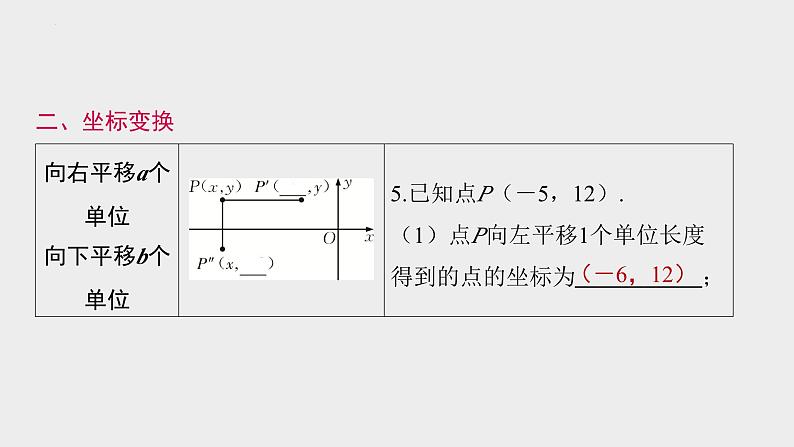 中考数学一轮复习课件 平面直角坐标系、函数及其图象07