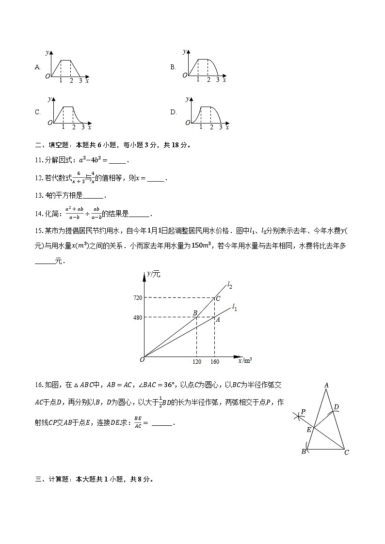 2024年山东省聊城市茌平实验中学中考数学模拟试卷（含解析）03