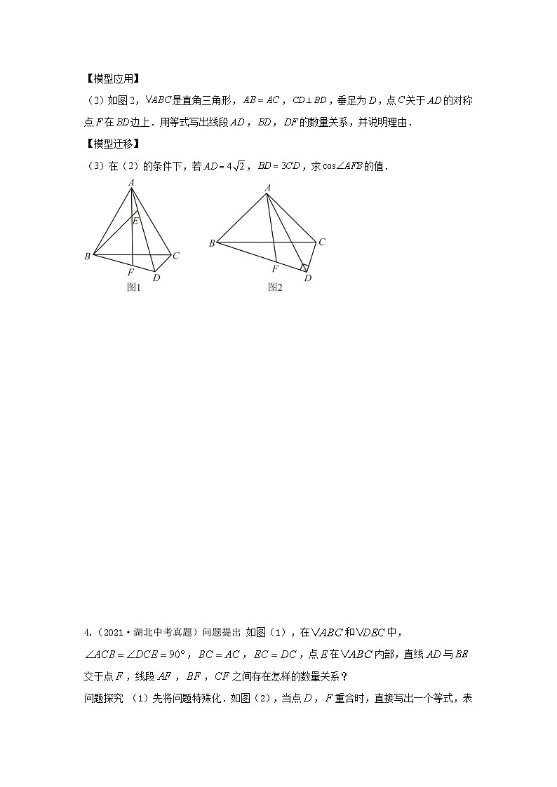 【二轮复习】中考数学 题型11 综合探究题 类型1 非动态探究题（专题训练）（学生版）第3页