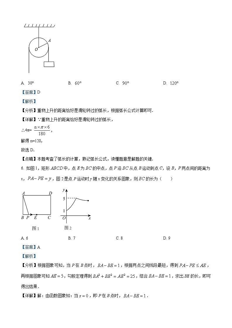 2024年江西省九江市瑞昌市中考模拟数学试题（原卷版+解析版）03