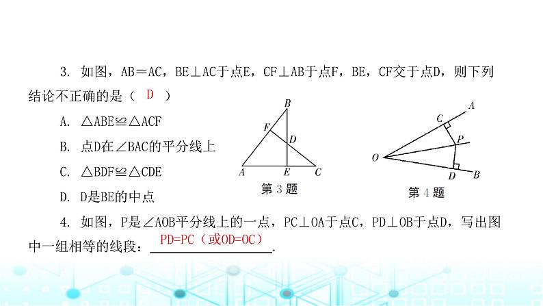 北师大版八年级数学下册第一章三角形的证明2直角三角形第二课时课件第4页