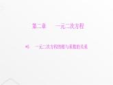 北师大版九年级数学上册第二章一元二次方程一元二次方程的根与系数的关系课件