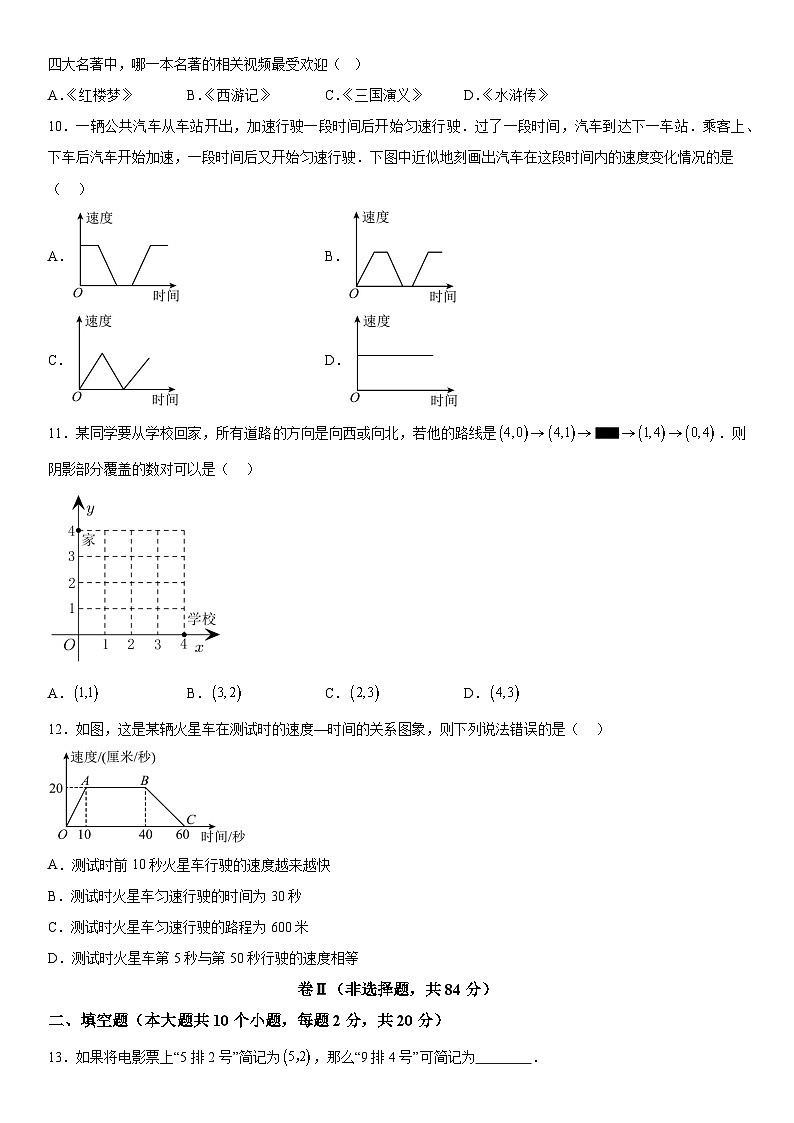 河北省秦皇岛市青龙县2023-2024学年八年级下学期期中数学试题（含解析）03