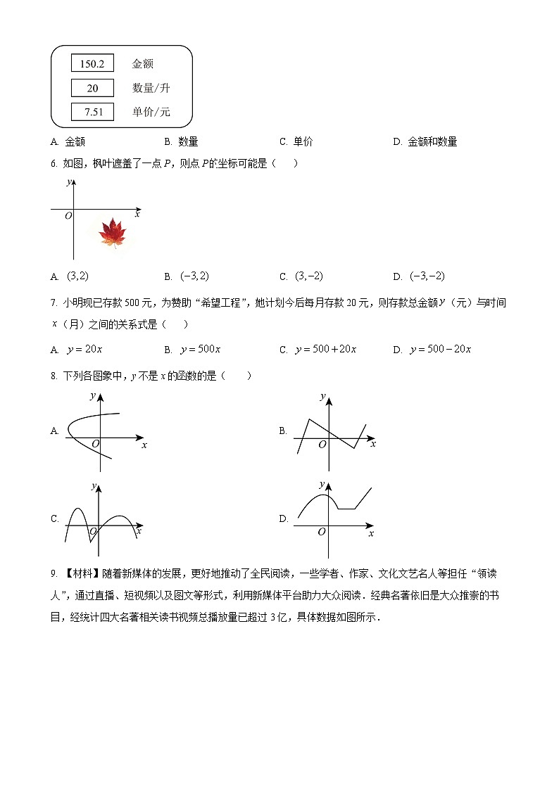 河北省秦皇岛市青龙县2023-2024学年八年级下学期期中数学试题（原卷版+解析版）02