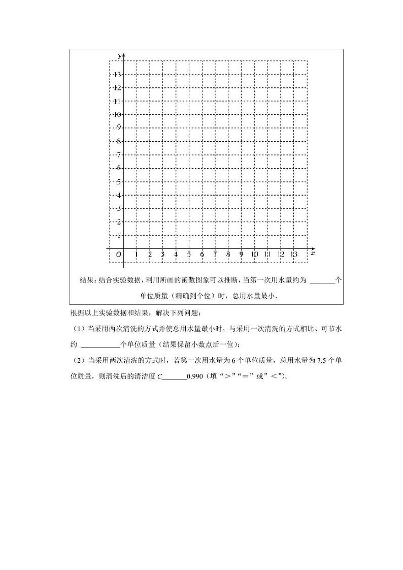 2024学科融合，项目创新中考数学改革新题型含解析02