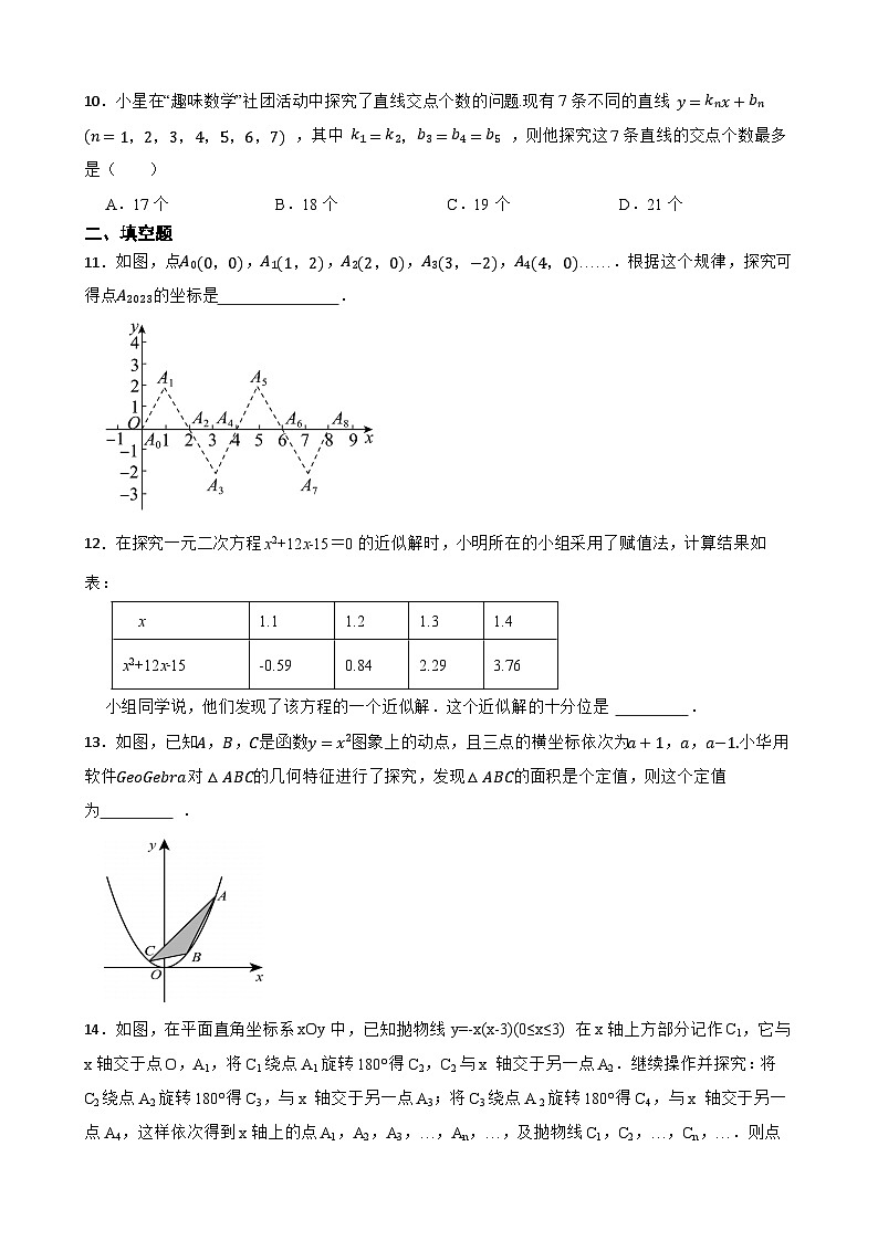 备考2024年中考数学核心素养专题九 数与式的探究型问题练习附解析第3页