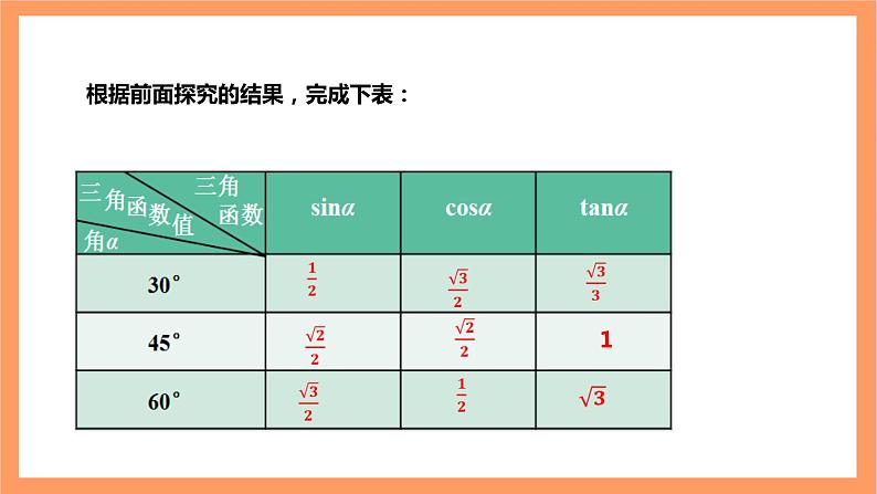 【大单元】浙教版数学九年级下册1.1.2《锐角三角函数》课件第7页