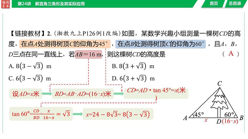 2024湖南中考数学二轮专题复习含解析08