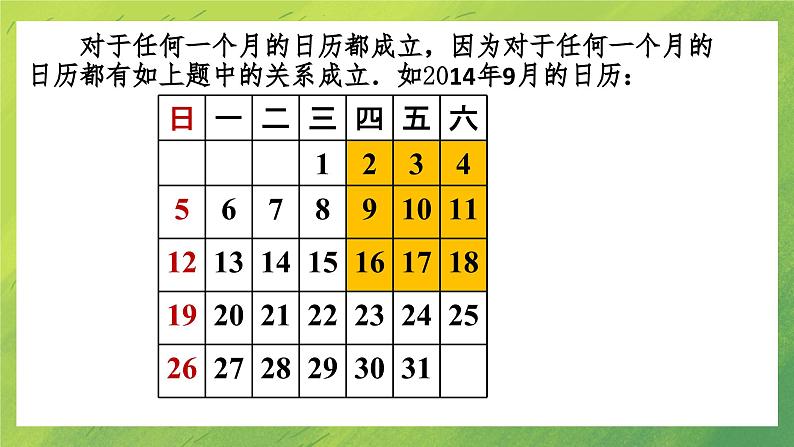 七年级上册数学北师大版3.5探索与表达规律课件08