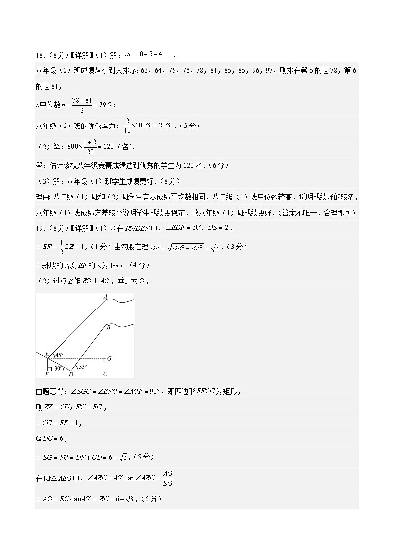 数学（包头卷）-2024年中考数学考前押题卷02