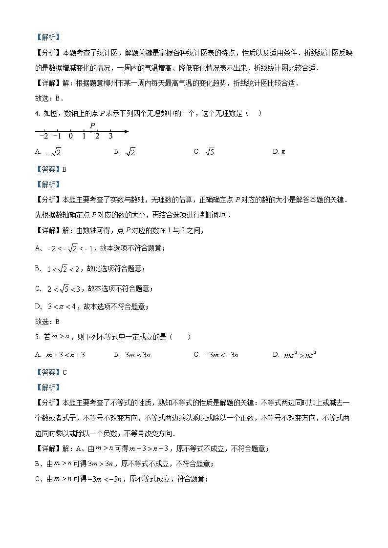 福建省莆田市城厢区莆田哲理中学2023-2024学年七年级下学期期中数学试题（解析版）第2页