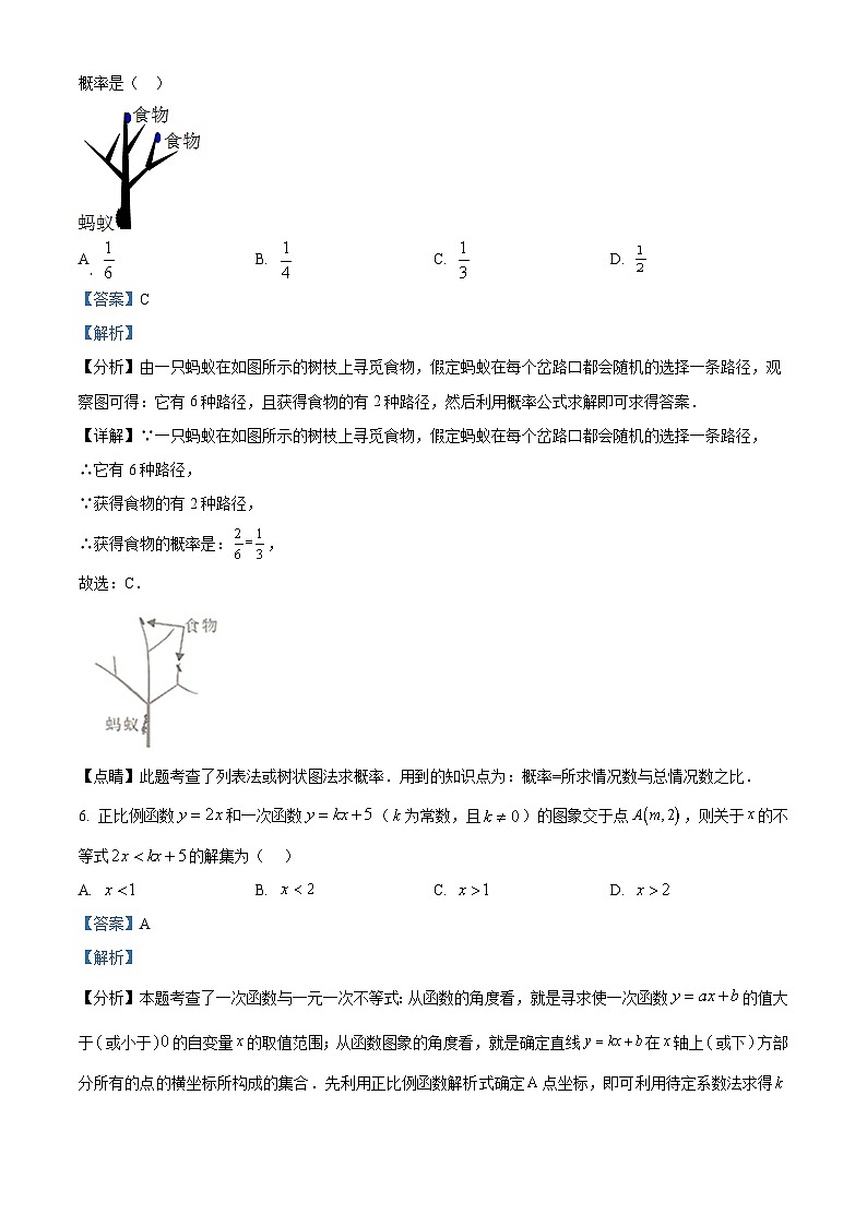 09，2023年辽宁省抚顺市新抚区中考数学模拟预测题（四）03