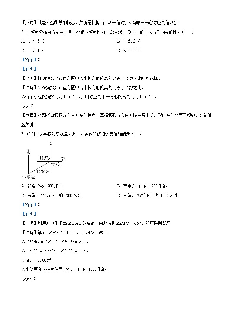 河北省秦皇岛市卢龙县2023-2024学年八年级下学期期中数学试题（原卷版+解析版）03